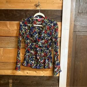 Sunny Leigh Multicolor Floral Blouse